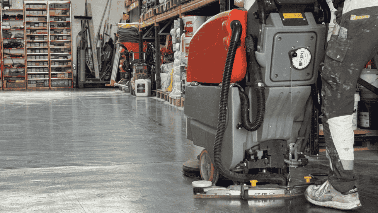 Bodenbeschichtung aus Epoxidharz